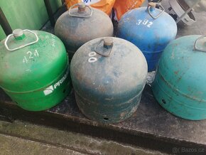 Propanbutanová tlaková láhev 2kg - 2