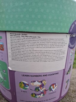 Velké puzzle - čísla - 2