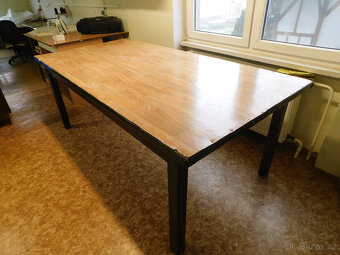 Stůl pracovní z masivu - 2