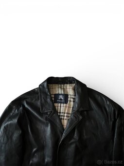 Kožený kabát Burberry London - 2