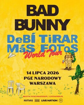 Bad Bunny Varšava PL - 2