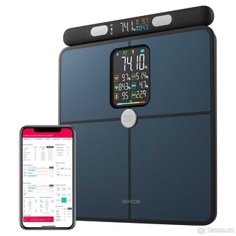 Chytrá osobní váha SENCOR SBS 9102BK - 2