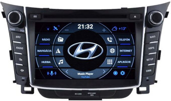 KIA / HYUNDAI dotykove autoradia Android DVD USB SD WIFI BT - 2