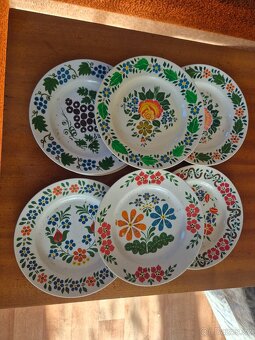 Ručně malované talíře - dekorace - 2