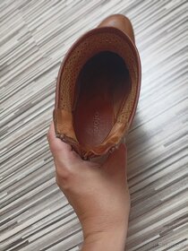 Dámské kožené boty Wojas č. 39 - 2