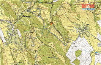 Prodej lesa, 2062 m², Koberovy - 2