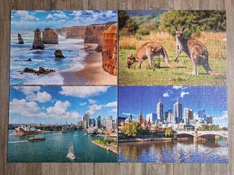 Puzzle 4x 1000 Trefl/Austrálie - 2