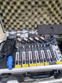 Ozvučovací kufr s mikrofony a mixem - 2