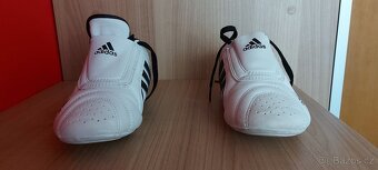 dětské adidas budo boty SM III, bílé vel. US 4 - 2