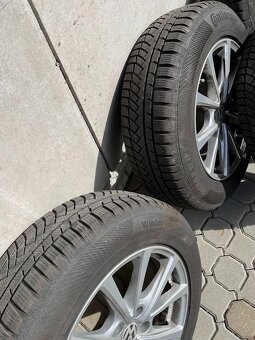 Prodám kompletní zimní kola na volkswagen Tiguan. - 2