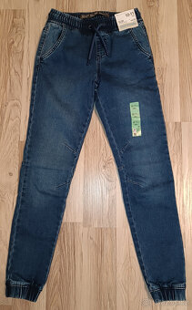 NOVÉ dětské jogger džíny denim co. - vel. 140/146 - 2