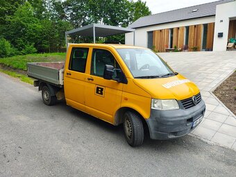 VW Transporter 1.9tdi valník 6 míst - 2