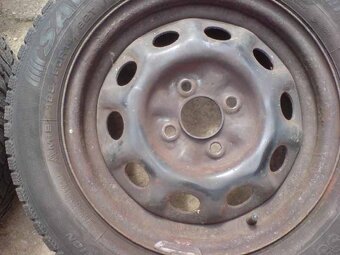 Disky Nissan, zimní Sava Eskimo S3, M+S, 185/60/14, 4x - 2