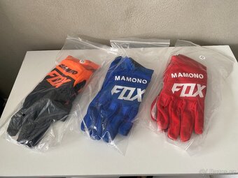 3x NOVÉ FOX rukavice - vel. XL - 2