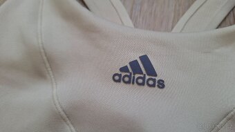 Béžový sportovní top Adidas - 2