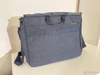 Travelite Basics messenger bag ME Navy/grey modrá, šedá - 2