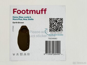 fusak Maxi Cosi Footmuff, hnědý - 2