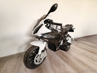 Dětská elektrická motorka BMW S1000RR – 12 V, nová baterie - 2