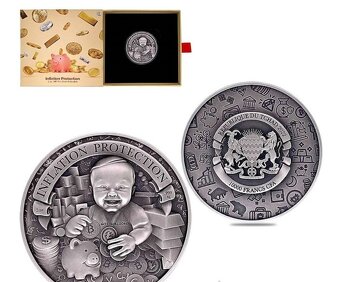 Stříbrná mince INFLATION PROTECTION 2022 2 OZ - 2