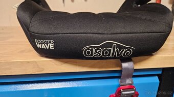 Podsedák Asalvo Booster WAVE + chránič sedačky - 2