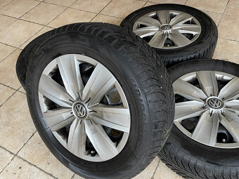 Zimní sada 5x112 Volkswagen Touran/Caddy 205/60 R16 - 2