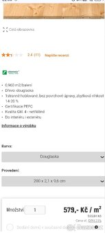 Podlahová palubka - 2