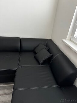 Rohová sedací souprava s úložným prostorem - 2