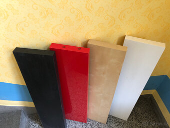 Police se skrytými závěsy IKEA Lack 110 x 26 cm více barev - 2