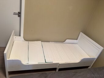 IKEA SUNDVIK dětská rostoucí postel+lamele+matrace -TOP stav - 2