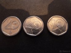 Staré mince-dvacetihalíře - 2