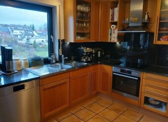 Buková kuchyně zn.Nolte se spotebiči,5816 - 2