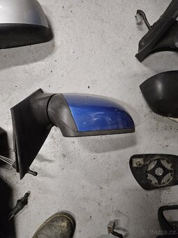 Zrcátko ford focus mk2 modré - 2