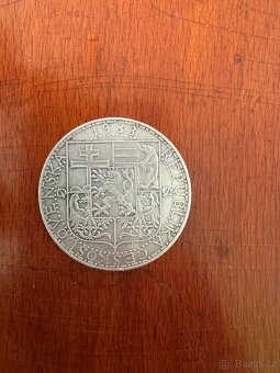 Stříbrná 20 Kč 1933 - 2