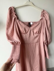 Růžové šaty H&M - 2