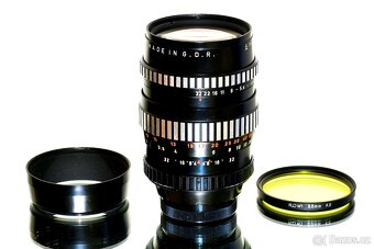 Sony E Pentacon ZEBRA 2,8/135mm 15-lamelový TOP STAV - 2
