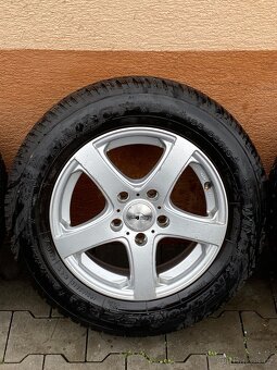 5x114,3 R15 6J ET45 + 195/65 R15 zimné Dunlop - 2