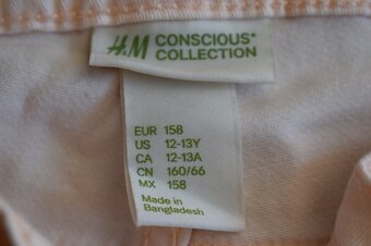 Riflové kraťasy, 3/4 kalhoty 158 H&M - 2