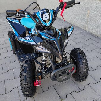 Dětská čtyřkolka Apollo Hiro Cobra 49cc modrá - 2