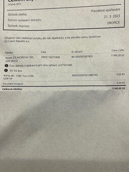 Modem O2 5G BOX (ZTE MC801A1) - 2