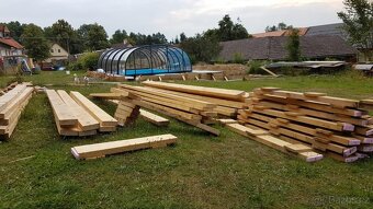 vnitřní lešení bazénu před betonáží - 2