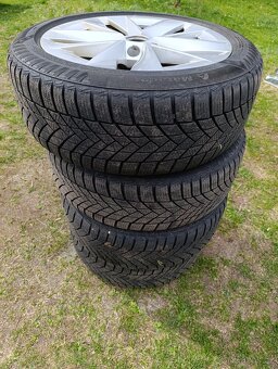 Zimni kompletni kola R17, pneu 205/50 Octavia III - 2