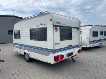 PRODÁNO Hobby De luxe 400, 4osoby, pevná postel, bojler - 2