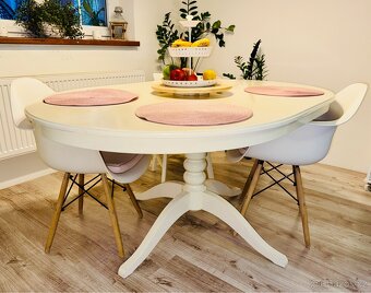 Bílý rozkládací stůl zn. IKEA - 2