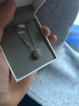 Náhrdelník 1ct moissanite - 2