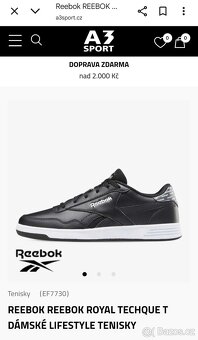 Reebok dámské tenisky vel. 37 kožené - 2