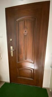 Vchodové železné tříbodové dveře 90 pravé - 2