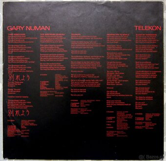LP deska - Gary Numan - Telekon - 2
