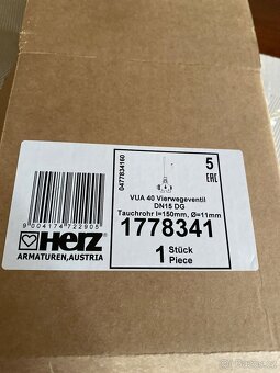 Termostatický ventil Herz - 2