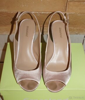 Smetanové dámské boty Graceland - vel. 37 - 2