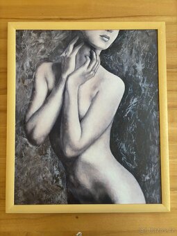 2 Obrazy, akty, 74x54, 64x54 - 2